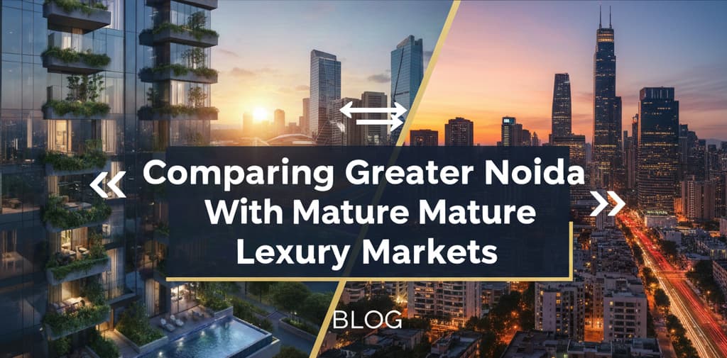 Comparing Greater Noida With Mature Luxury Markets